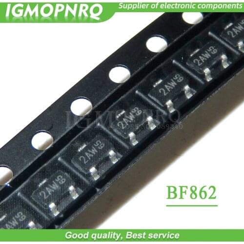 10pcs/lot BF862,215 BF862 JFET N-CHAN 20V SOT-23 Best quality