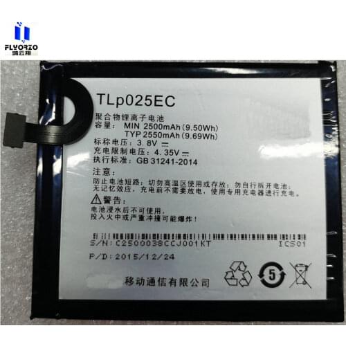 100% Brand new High Quality 2500mAh TLP025EC Battery For TCL TLP025EC Mobile Phone