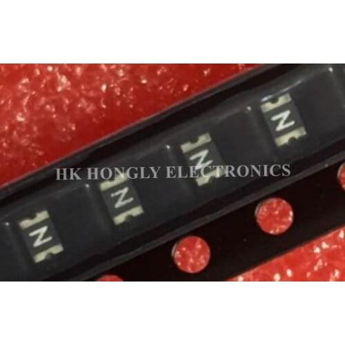 100PCS 0805L100WR 0805 1A 6V MARKING CODE N FUSE