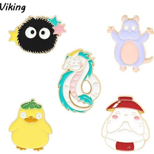 20pcs/lot G1768 Cartoon Movie Brooch Metal Badge Icon on The Backpack Pin Brooches for Clothing Jewelry Gift