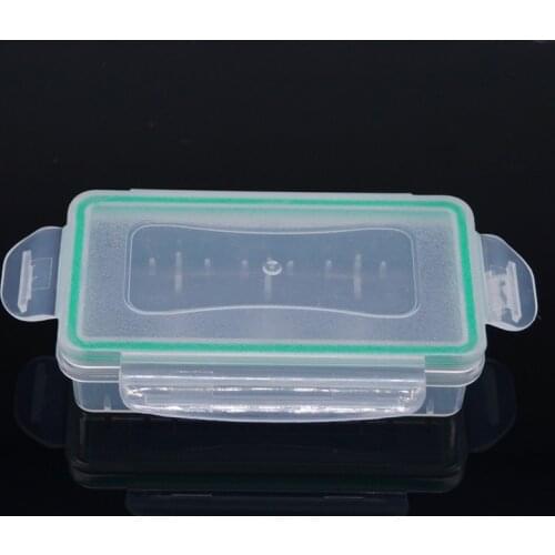 20pcs New Hard Plastic18650 Battery Holder Storage Box Waterproof 18650 Battery Case Battery Box