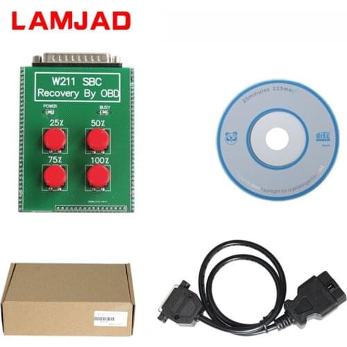 2019 New W211/R230 ABS/SBC Tool repair code c249f For Mer-cedos Obd2 SBC Reset Tool sbc repair tool Fast Shipping DFDF