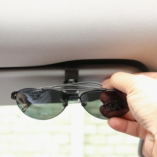 ABS Auto Glasses Sunglasses Clip car Accessories Stickers For Hyundai i10 i20 ix25 i30 ix35 i40 Tucson Accent solaris 2008-2018
