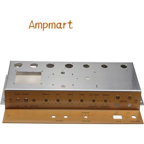 Ampmart 1pc JTM45 Aluminum Chassis With 2pc Acrylic Faceplate
