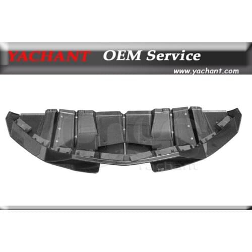 Car-Styling Carbon Fiber Rear Bumper Diffuser Fit For 11-14 Aventador LP700 DM Molto Veloce Base Package Style Rear Diffuser