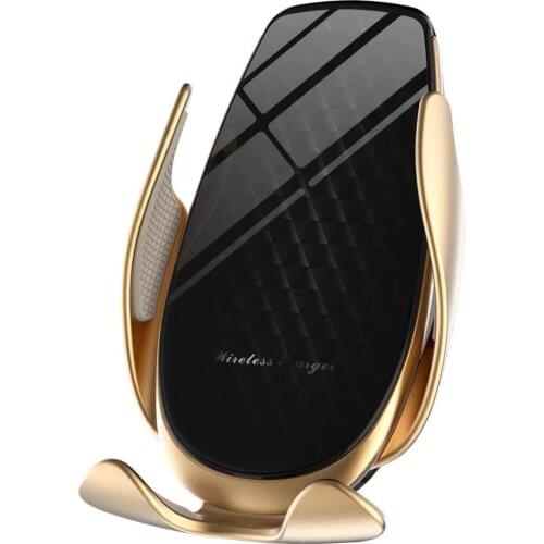 20W Automatic Sensor Car Wireless Charger Qi Fast Phone Charger Original Charging Phone Holder for IPhone Samsung Smart Phone