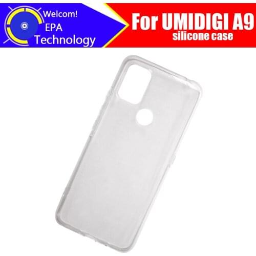 UMIDIGI A9 Case Cover Housing 100% Original Anti-Knock Shockproof Protector Soft TPU Silicone Case Cover for UMIDIGI A9