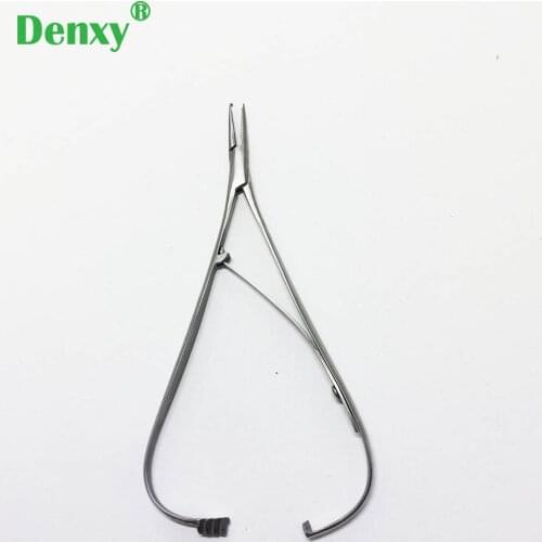 Denxy 1pc dental Orthodontic Ligation Placed Clamp Ring Orthodontic Pliers Ligature Plier dental tools ligating rubber band