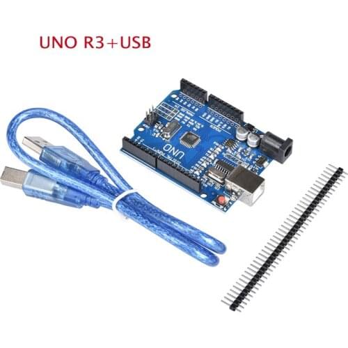 3D Printer Parts 5 Sets UNO R3 MEGA328P CH340 CH340G for Arduino UNO R3 + USB Cable Motherboard RepRap Panel Control Board