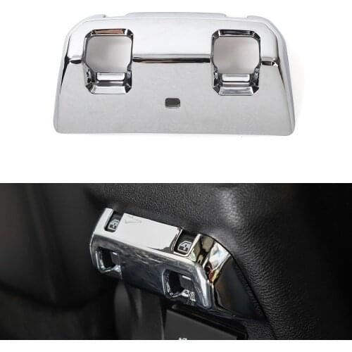 For Jeep Wrangler JL JT Gladiator 2018+ Car Rear Window Lift Adjust Switch Button Panel Decoration Cover Trim ABS Auto Styling