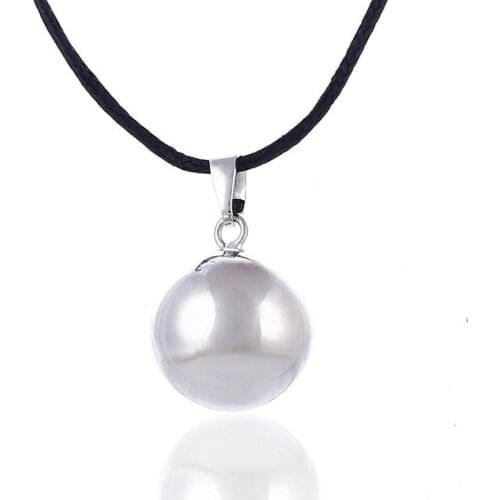 Harmony Ball Necklace Brilliant Pregnancy Chime Bola Pendant Necklace Mom U4LE