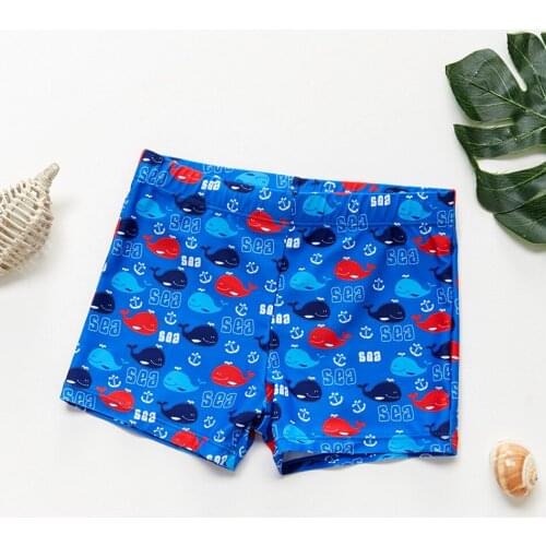 Sailboat print Boys Swimming Trunks 3-10Years Kids Swimwear Boys Beach Wear Kids Beach Shorts-9061