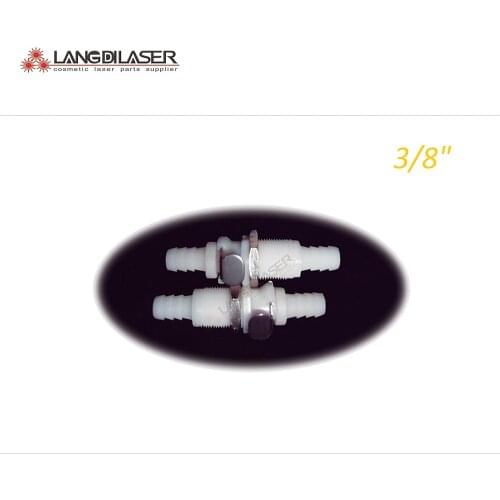 Size : 3/8 inch , water connector , connector for IPL handpeice , YRC connector plastic quick coupling
