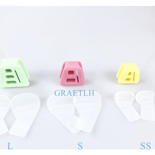 Dental Retractor Mouth Opener Silicone Rubber Mouth Opener Restrain tongue for Dentist Cheek Retractor