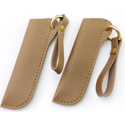 PU uUniversal Knife Cover Scabbard for Home Kitchen Portable Fruit Knife Western-style Chef Knife Meat Cleaver