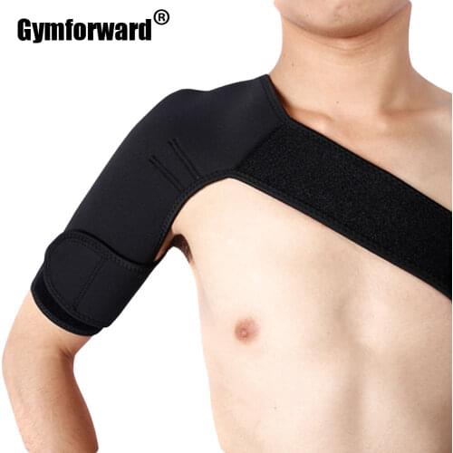 Breathable Fitness Shoulder Pad Sport Pain Relief Elastic Brace Support Shoulder Protector Crossfit Workout Elastic Bandage Wrap