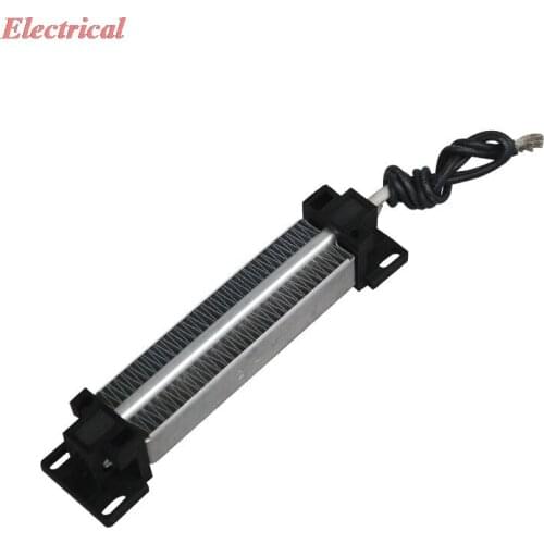 1pc 12V150W 24V 200W heater PTC Ceramic Air Heater Heating Element 140x32x26mm 156x35x26mm Incubator Insulation Thermostatic