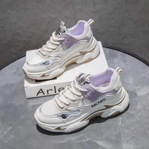 2021 Spring New Designer Wedges White Shoes Female Platform Sneakers Women Tenis Feminino Casual Female Shoes Woman