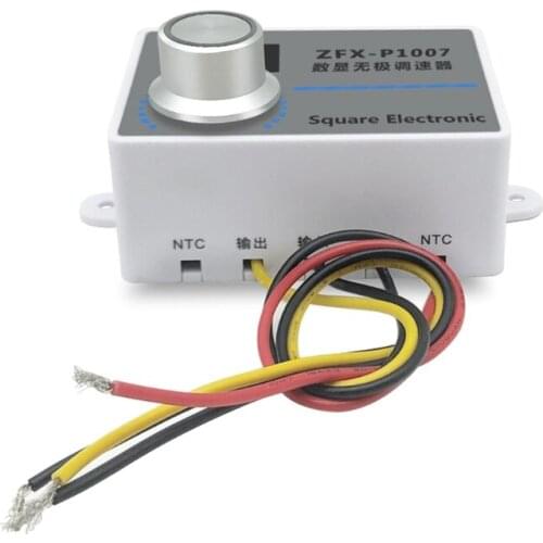 500W Speed Regulator Speed Governor Control Governor Switch AC 220V Stepless Speed Controller for ZFX-P1007