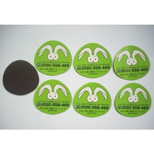 Custom Colorful magnetic refrigerator calendar,Double-sided Printing Magnet Sticker For Fridge ----DH12715