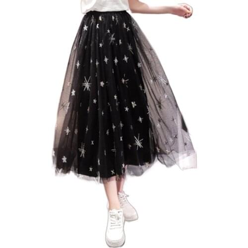 Cheap wholesale 2021 spring summer autumn new fashion casual sexy women Skirt woman female OL long skirt pleated skirt Py1597