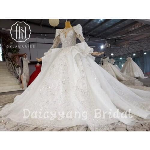 DYLAMARIEE Long Wedding Dresses