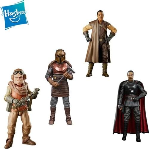 Hasbro Star Wars Anime Figure Black Box The Mandalorian Quel Gideon Griff 6-inch Action Figure Desktop Decorations Toys for Boys