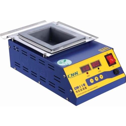 Square high temperature lead free soldering pot titanium solder furnace tin melting digital display 220V 110V CM-118 0-600C 600W