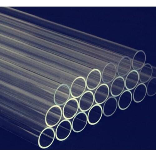 Quartz Capillary Tube OD45*ID39*L250mm/Silica Single-Bore Glass Capillary Tube/High Temperature Glass Tubes