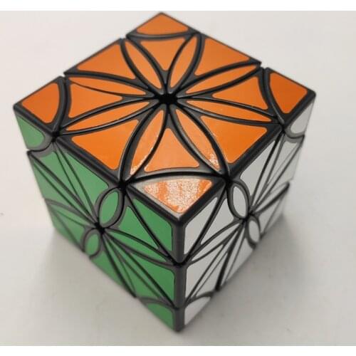 Lanlan Flower Copter Cube Black base Cubo Magico Drop Shipping