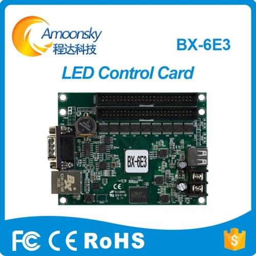 Best Sale Bx-6E3 Led Display Control Card For Scrolling Led Display