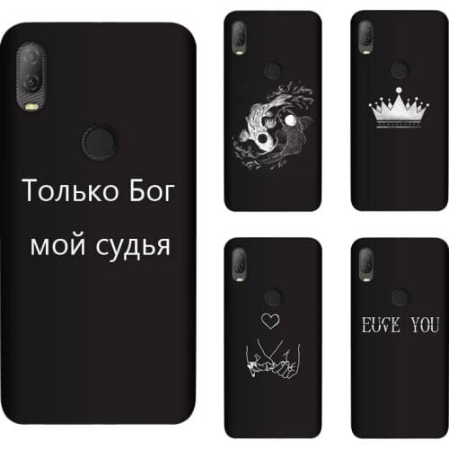 Soft Silicone TPU For Alcatel 1V 2020 Case Back Cover Painting Matte Phone Cases Funda