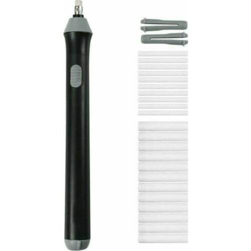 Electric Eraser Kit Highlights Sketch Drawing Eraser+ 22pcs Rubber Refills Kit For Office Student Painting Drafting Supplies
