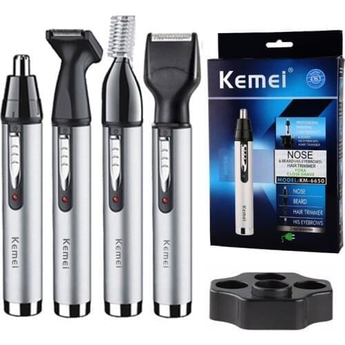 4in1 nose and ears rechargeable 220-240 grooming hair trimmer electirc nose trimmer beard trimer eyebrow nose trimmer home