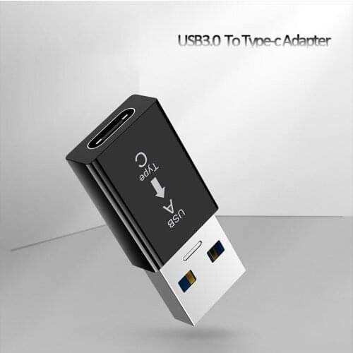 Easy To Use USB 3.0 Type A Male To USB 3.0 Type C Female Connector Converter Adapter Type-c USB Standard Charging Data Transfer