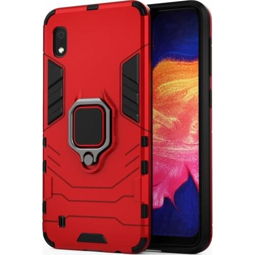 Shockproof Case For Samsung A10 Case 6.2" Stand Holder Magnetic Car Ring Phone Cover For Samsung Galaxy A10 A 10 Funda couqe