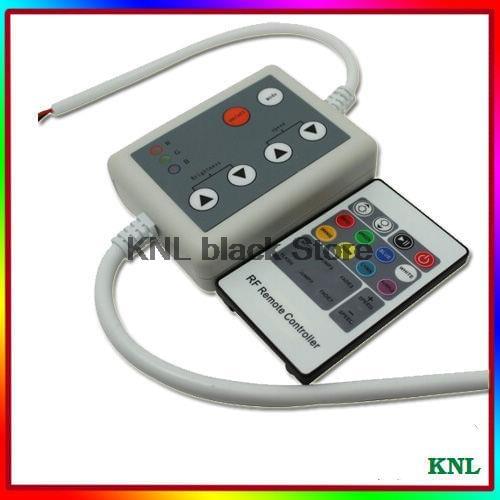 Free Shipping 20-key DC12-24V Led RGB wireless RF remote Controller for led strip