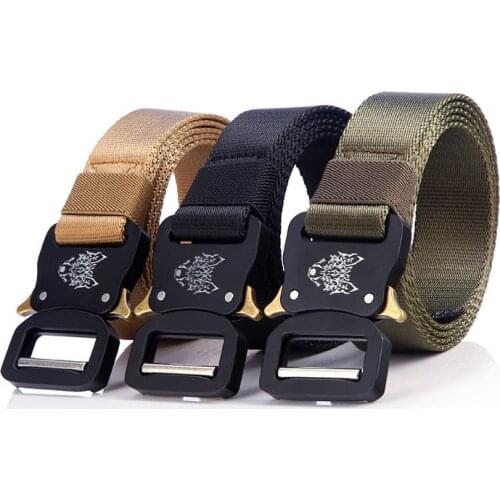 New 32MM Narrow Outdoor Tactical Belt Mens High Quality Military Training Fashion Luxury Sports Pants Accessories Gifts for Men