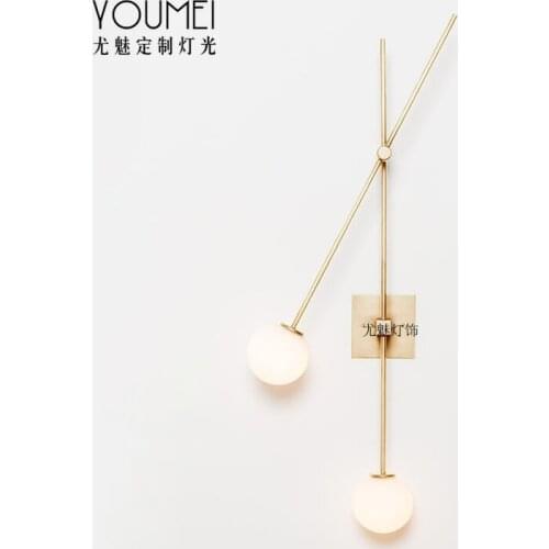 Nordic led crystal wall lights penteadeira aplique luz pared lustre espelho living room lamp