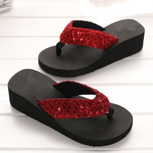 Rhinestone Women Slippers Flip Flops Summer Women Crystal Bling Beach Slides Sandals Casual Shoes Slip On Slipper Bath Shoes