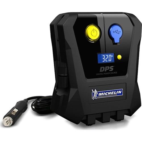 Michelin 12Volt 120 PSI Air Pump with Digital Pressure Gauge, Car Compressor, Pump For Car, Portable Air Compressor