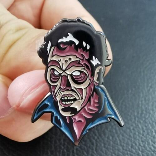 You never know how horricfic your hero maybe, better get real scary with this Evil Ash Enmel Pin