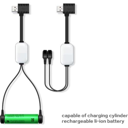 A10 Battery Charger for Li-ion Batteries Multifunction Magnetic USB Charger Mini Charging/Discharging Power Bank For 18650 25500