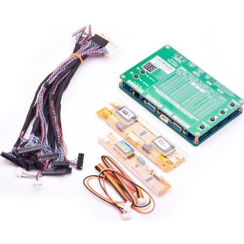 6th Laptop LCD/LED screen Tester Tool Kit Panel Screen Tester Lvds Cables Inverter