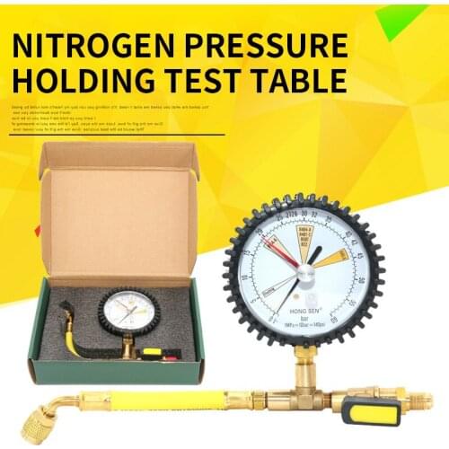80 surface air conditioning cold storage pressure test pressure gauge Nitrogen pressure test gauge Nitrogen gauge