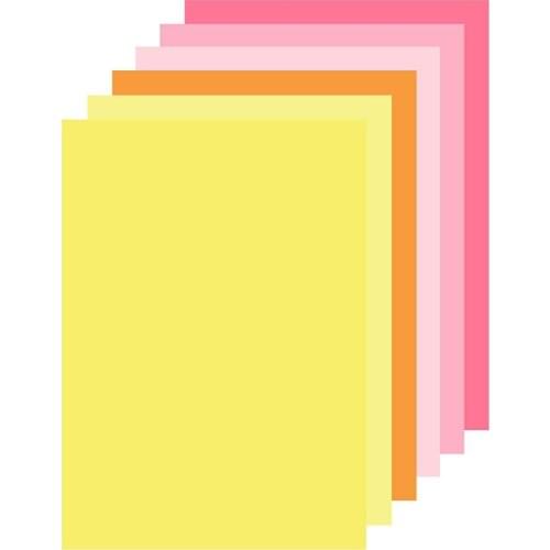 Color Shades Smooth Cardstock Paper Card A4 250gsm Paper DIY Scrapbooking paper pack craft Background pad