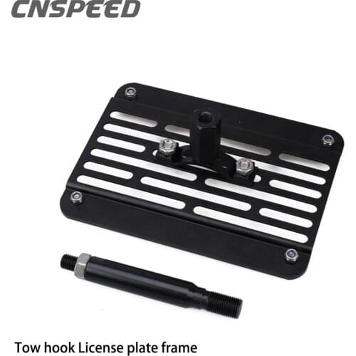 For Subaru WRX STI 2015-up Scion FR-S 2013-up Front Bumper Tow Hook License Plate Frame Holder Relocator Mounting Bracket New