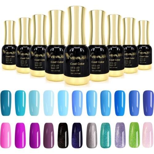 CANNI Gel Varnish 12ml Solid Starry Color Venalisa Soak Off UV LED Lamp Nail Art Salon High Quality Painting Gel Nail Polishes