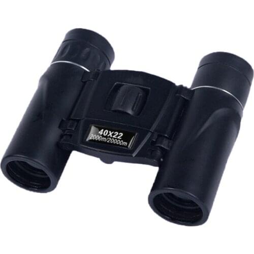 HD Powerful Binoculars 2000M Long Range Folding Mini 40x22Telescope BAK4 FMC Optics For Camping Travel