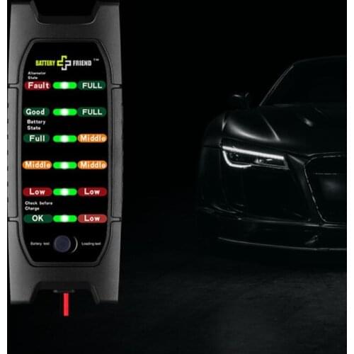 Battery Tester Car Battery Tester and Alternator Tester are Battery test equipment 12Vbattery alternators test Battery Tester